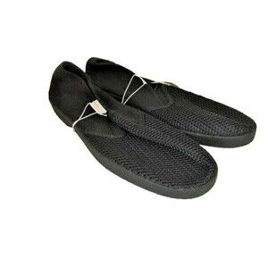 Mens NWT Carolina Bay Black Mesh Aqua Sports Beach Surf Shoes sz 11M